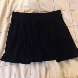 H&M Black Skater Skirt